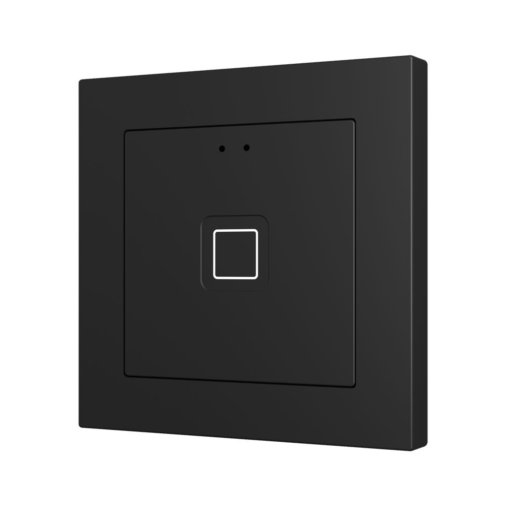 KNX Tryckknapp Tecla 55 X1, 1 knapp, svart