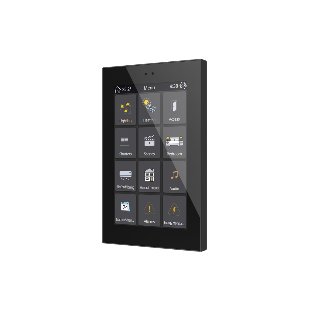 KNX Touchpanel, Z50  5", svart