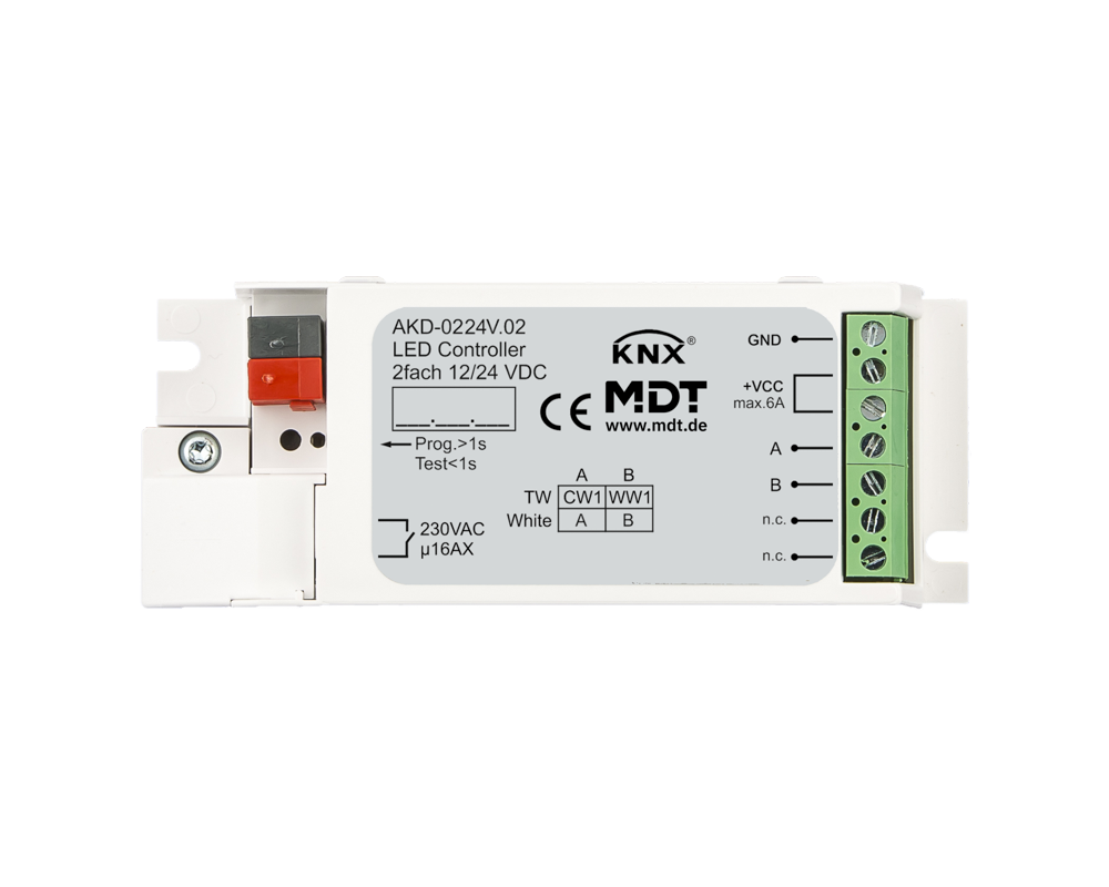 KNX LED Controller 2-channel, 3/6 A