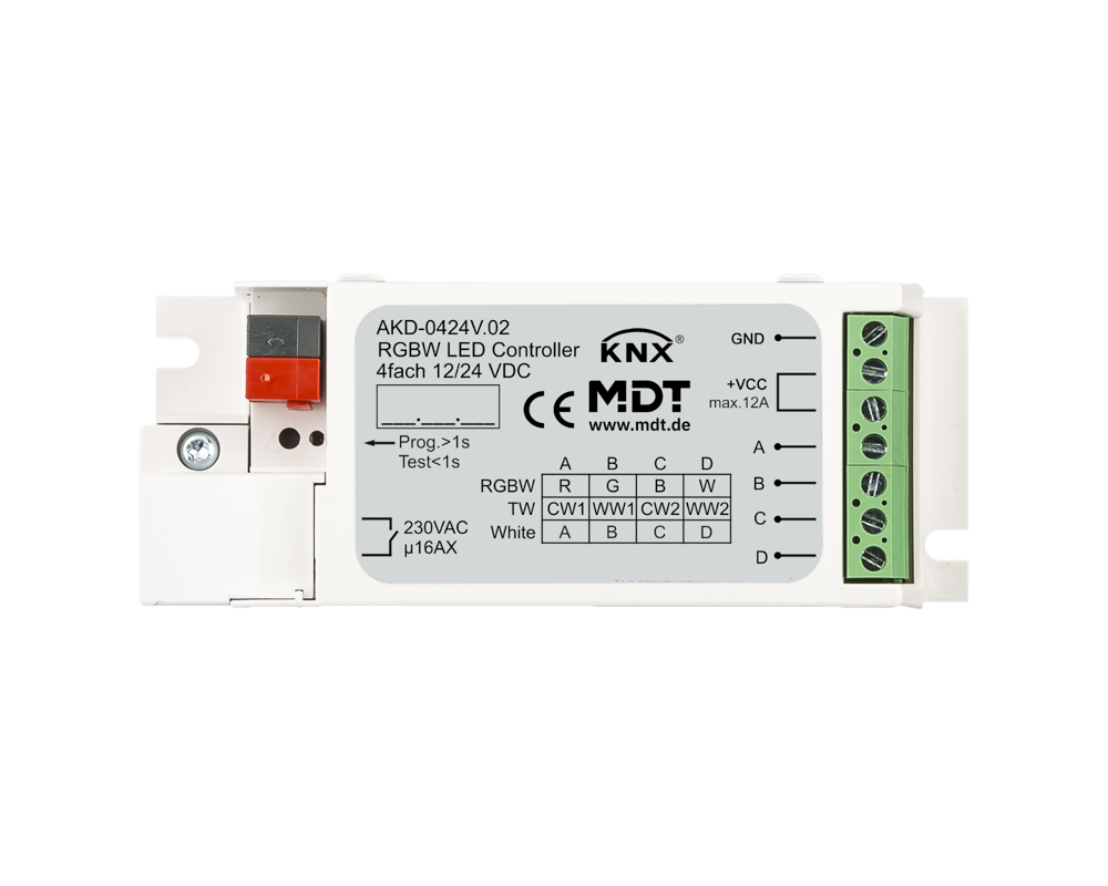 KNX LED Controller 4-channel, 3/6 A, RGBW