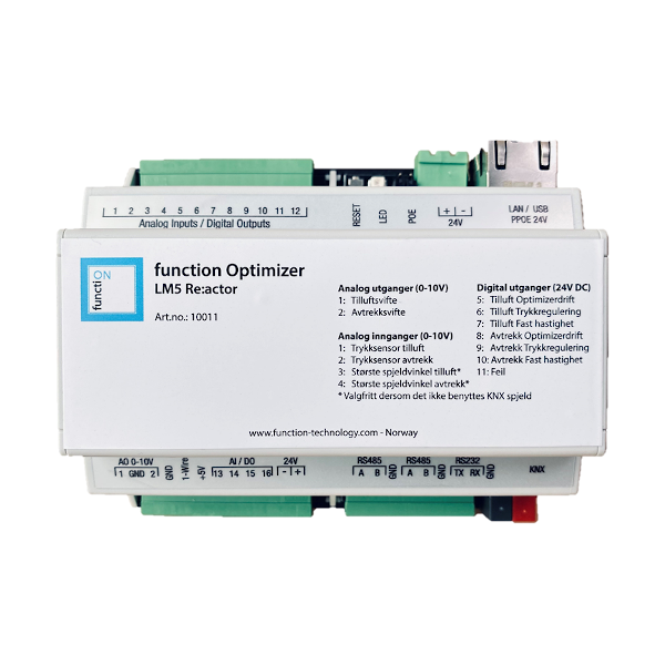 KNX Optimizer, LM5 Re:actor