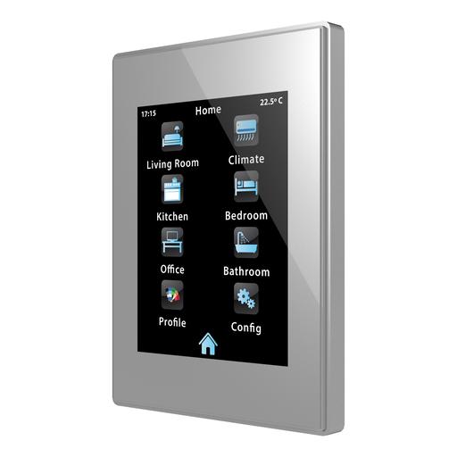 [ZVI-Z41LIT-SP] KNX Touchpanel, Z41 Lite, 4,1", silver