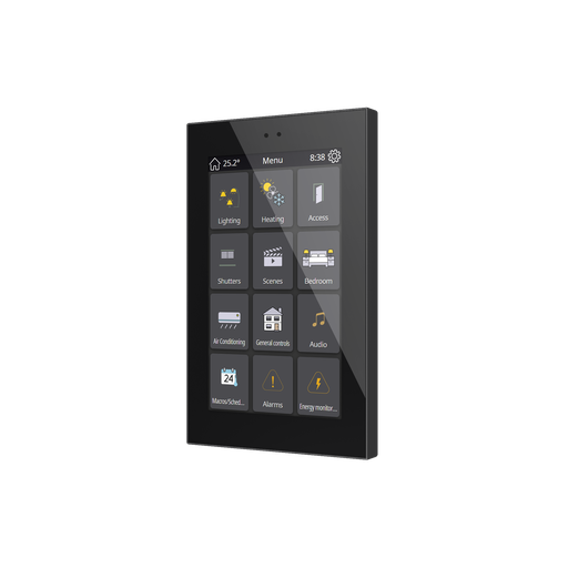 [ZVIZ50A] KNX Touchpanel, Z50  5", svart