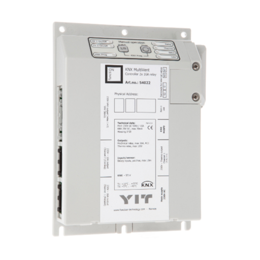 [54022] KNX MultiVent Controller Master 2x 16A, 54022