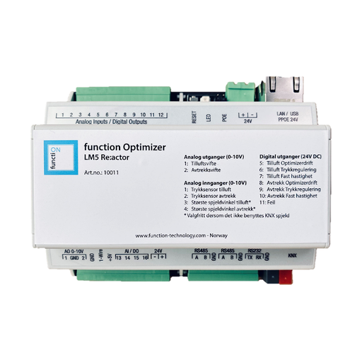 [10011] KNX Optimizer, LM5 Re:actor