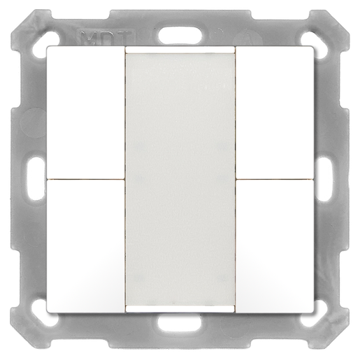 [BE-TA5504.G2] KNX Push Button 55 4-fold, White glossy finish