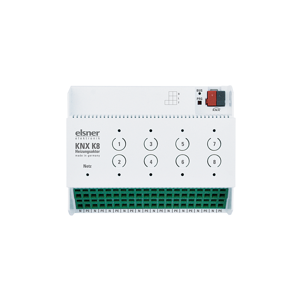 KNX Värmeaktor, KNX K8, 8 utgångar