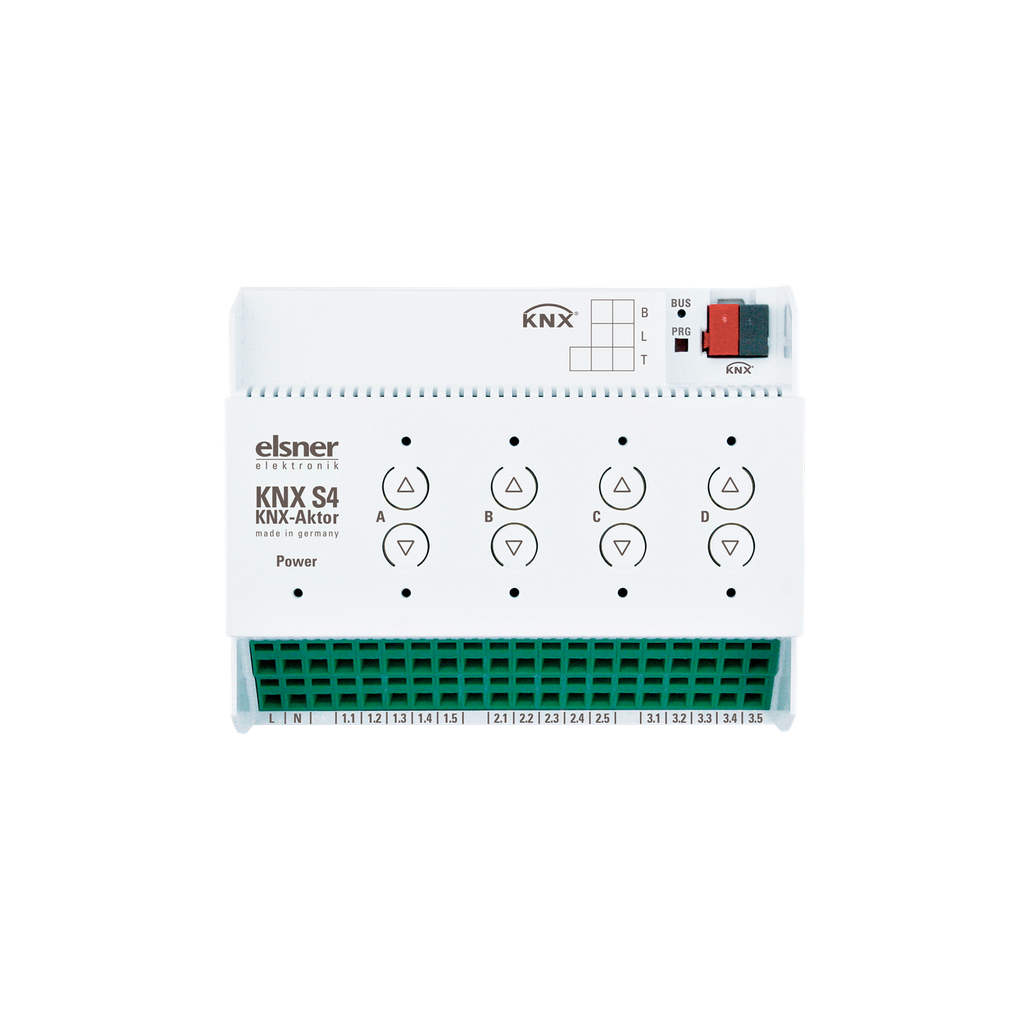 KNX Jalusiaktor, S4, 4 utgångar