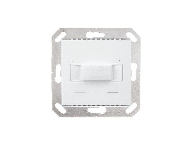KNX Närvarodetektor, T-L-Pr-UP Touch, närvaro/ljusnivå/temp, för vägg, renvit