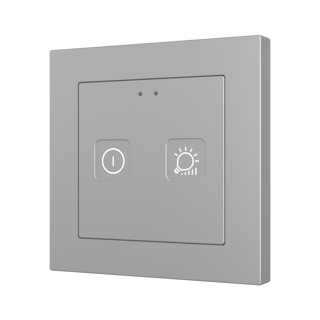 KNX Tryckknapp Tecla 55 X2, 2 knappar, design