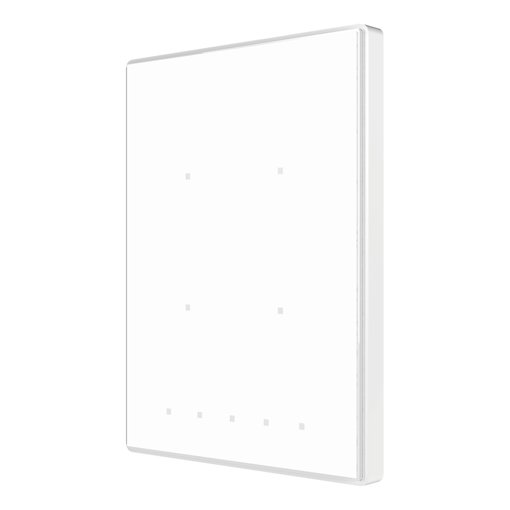 KNX Tryckknapp, TMD-P4-PW, 4 knappar, vit