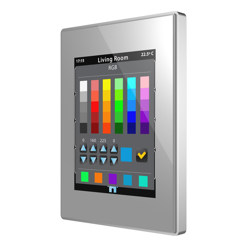 KNX Touchpanel, Z41 Lite, 4,1", alu/silver