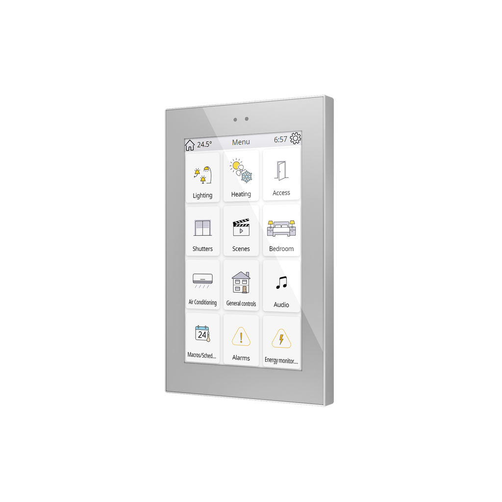 Touchpanel Z50 5" silver