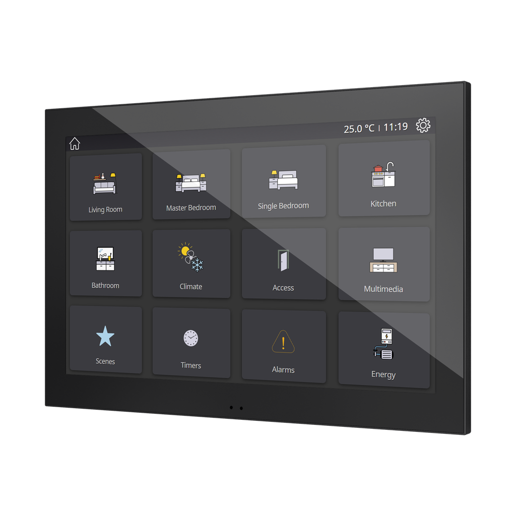 Touchpanel Z100 10" svart