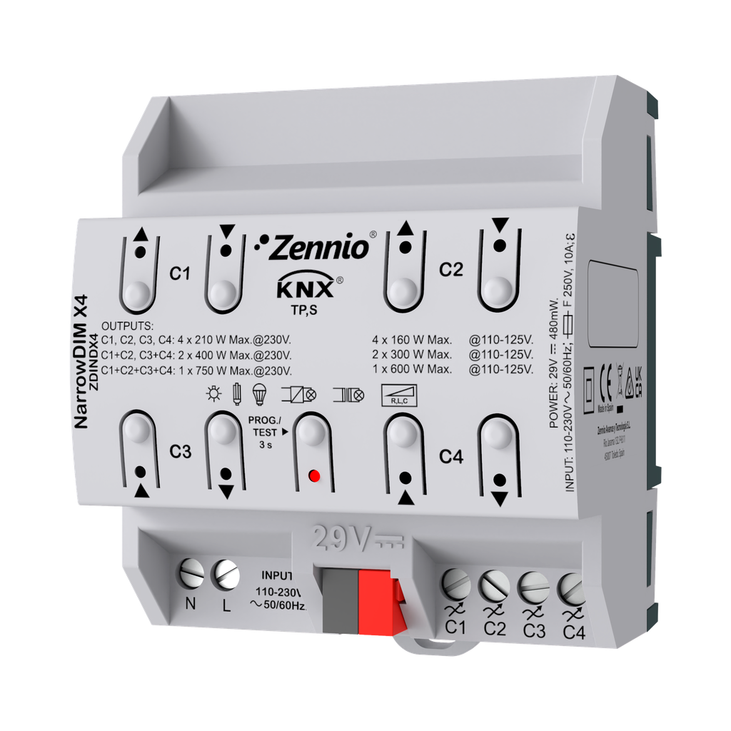 Universaldimmer 4x210W