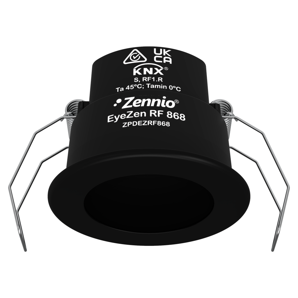 Rörelsedetektor RF868MHz svart