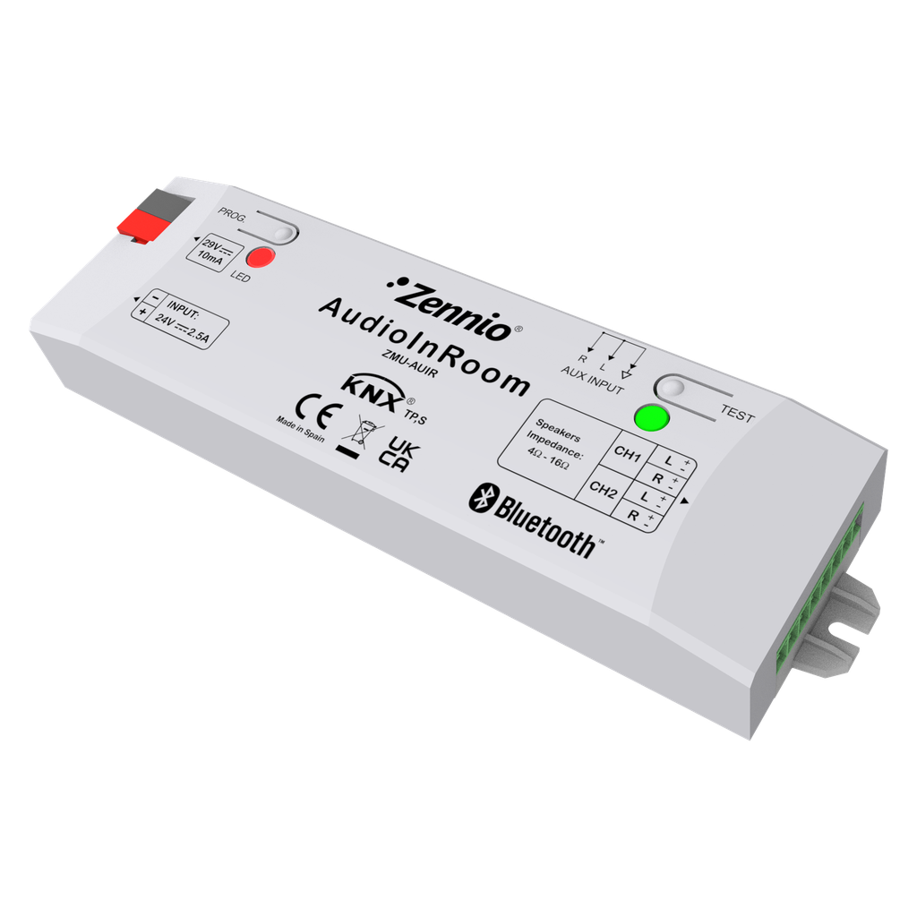 KNX Ljudkontroll, AudioInRoom, Bluetooth