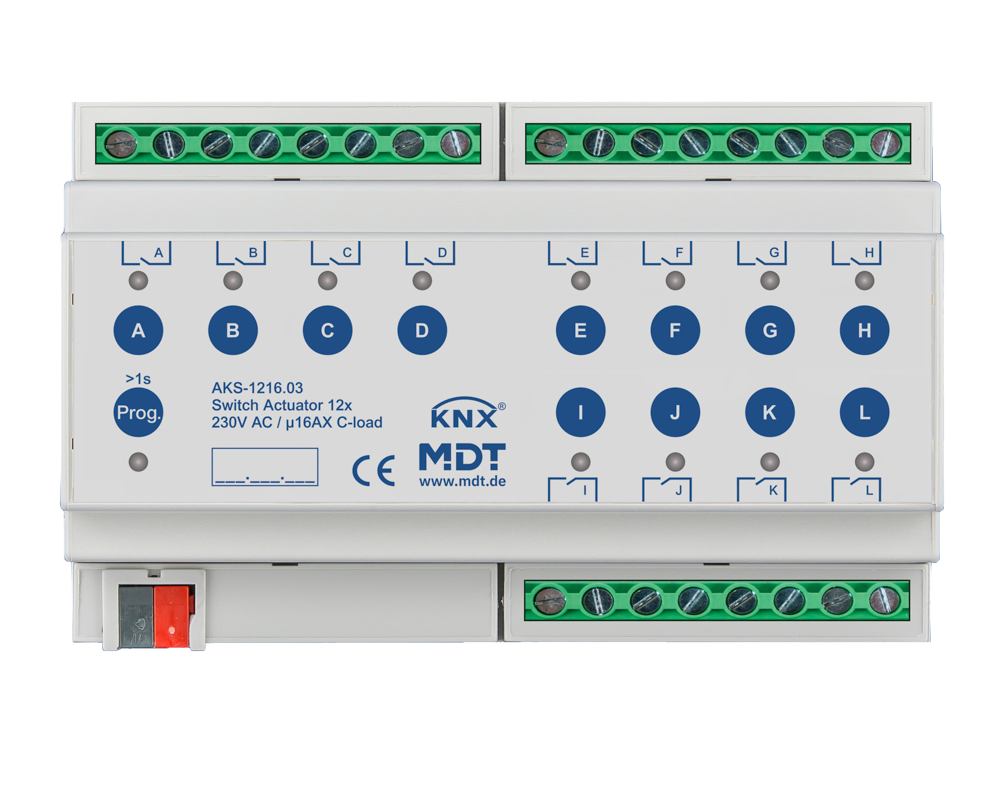 Brytaktor 12X16A 230V 140μF