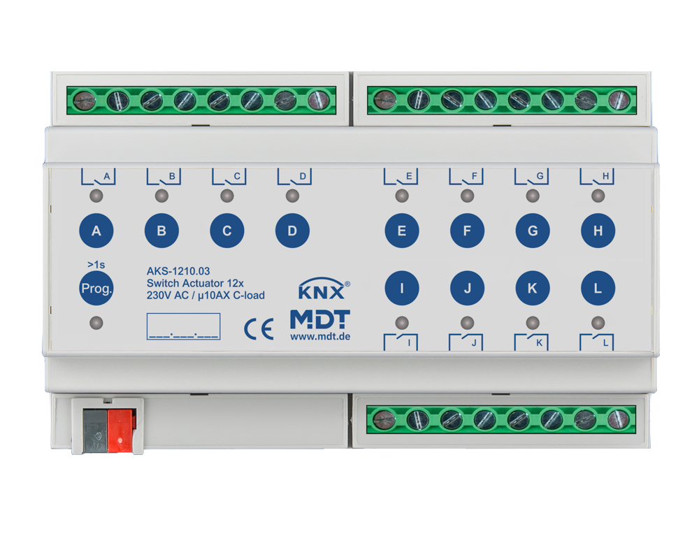 Brytaktor 12X10A 230V 140μF