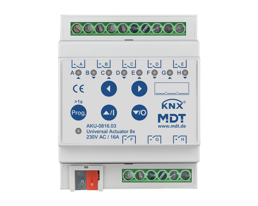Brytaktor 8X16A 230V 100μF