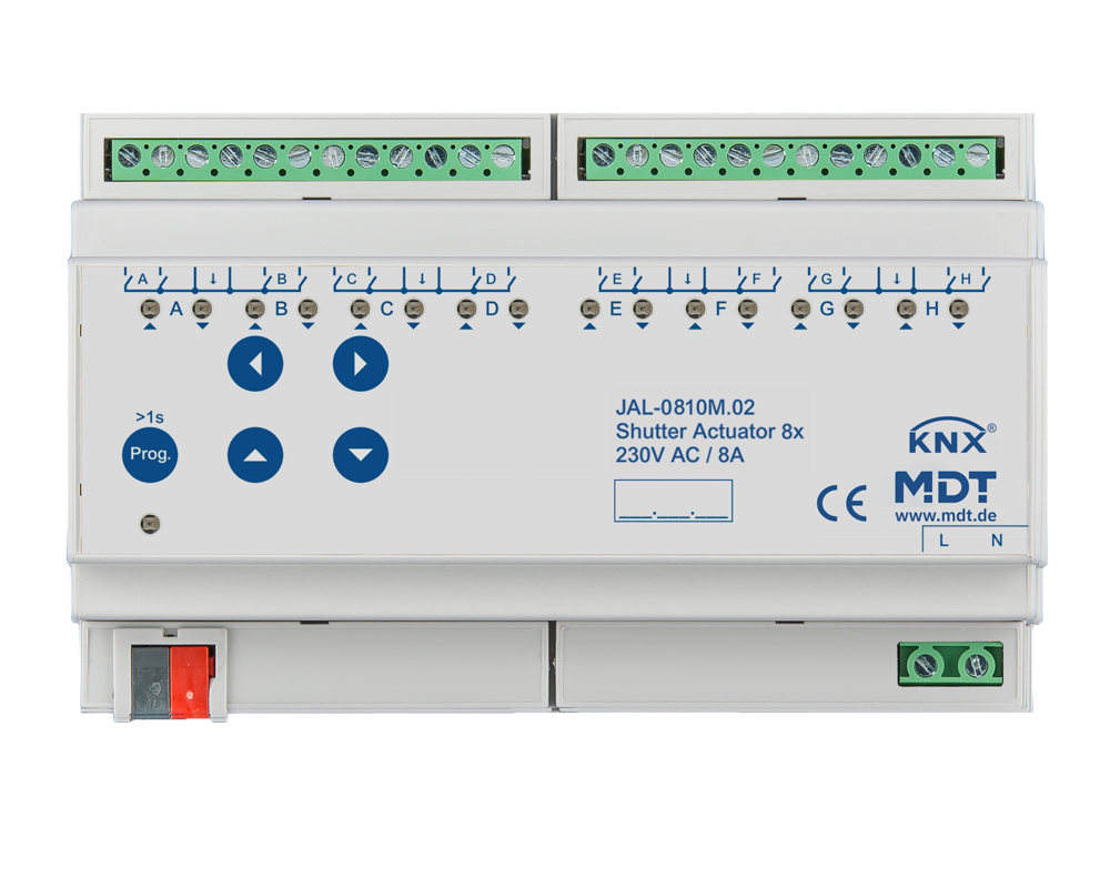 Jalusiaktor 8k 8A 230V tid