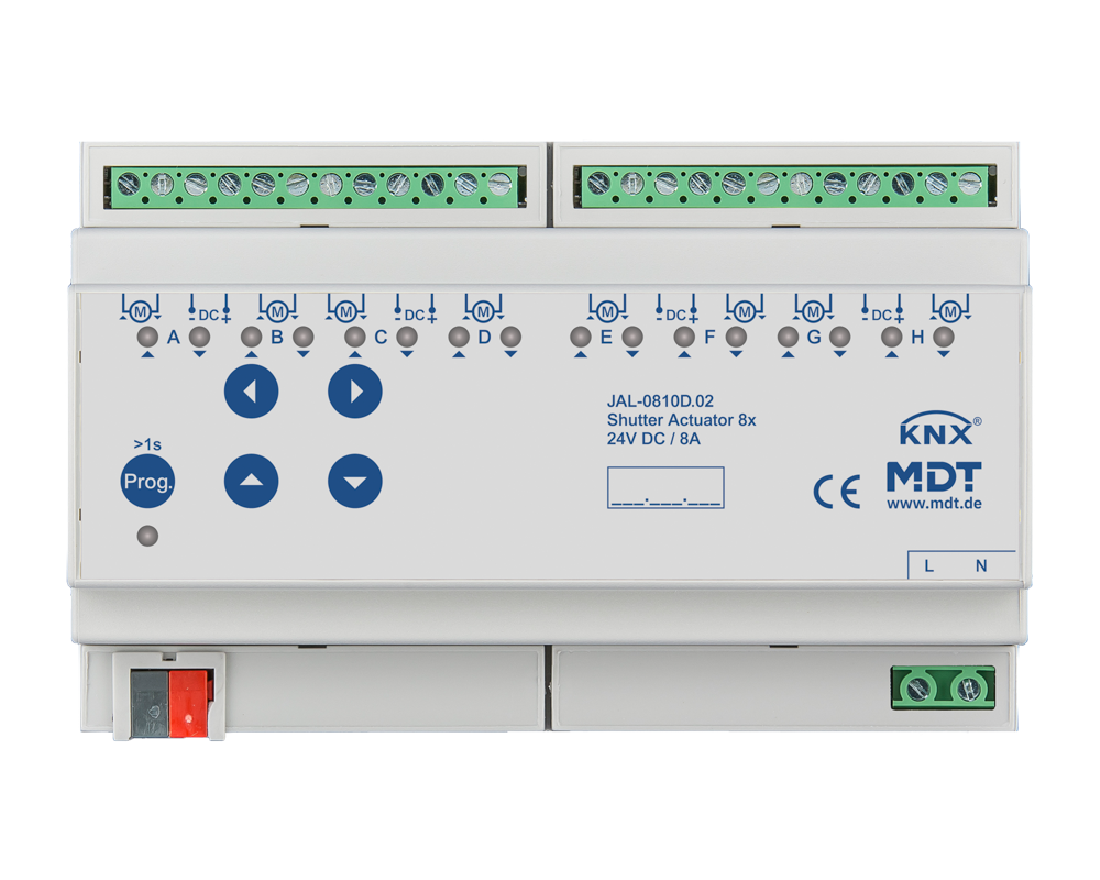Jalusiaktor 8k 8A 24V DC