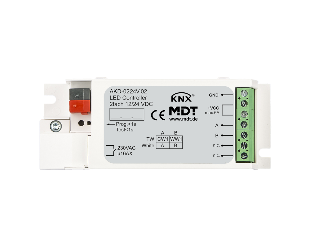 Dimmeraktor LED 2x3/6A 12/24V