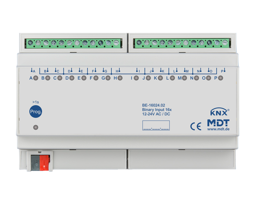 Binäringång 16x24V AC/DC