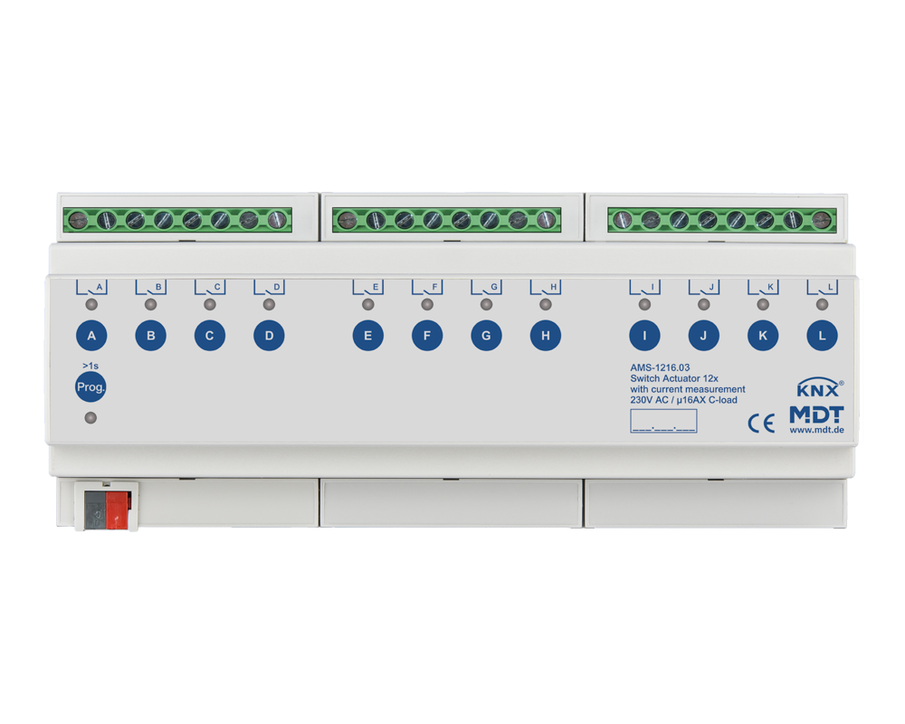 Brytaktor 12X16A 230V standard