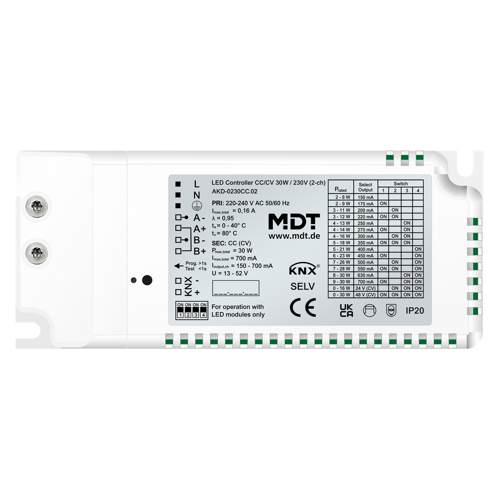Dimmeraktor LED 2x30W 230V