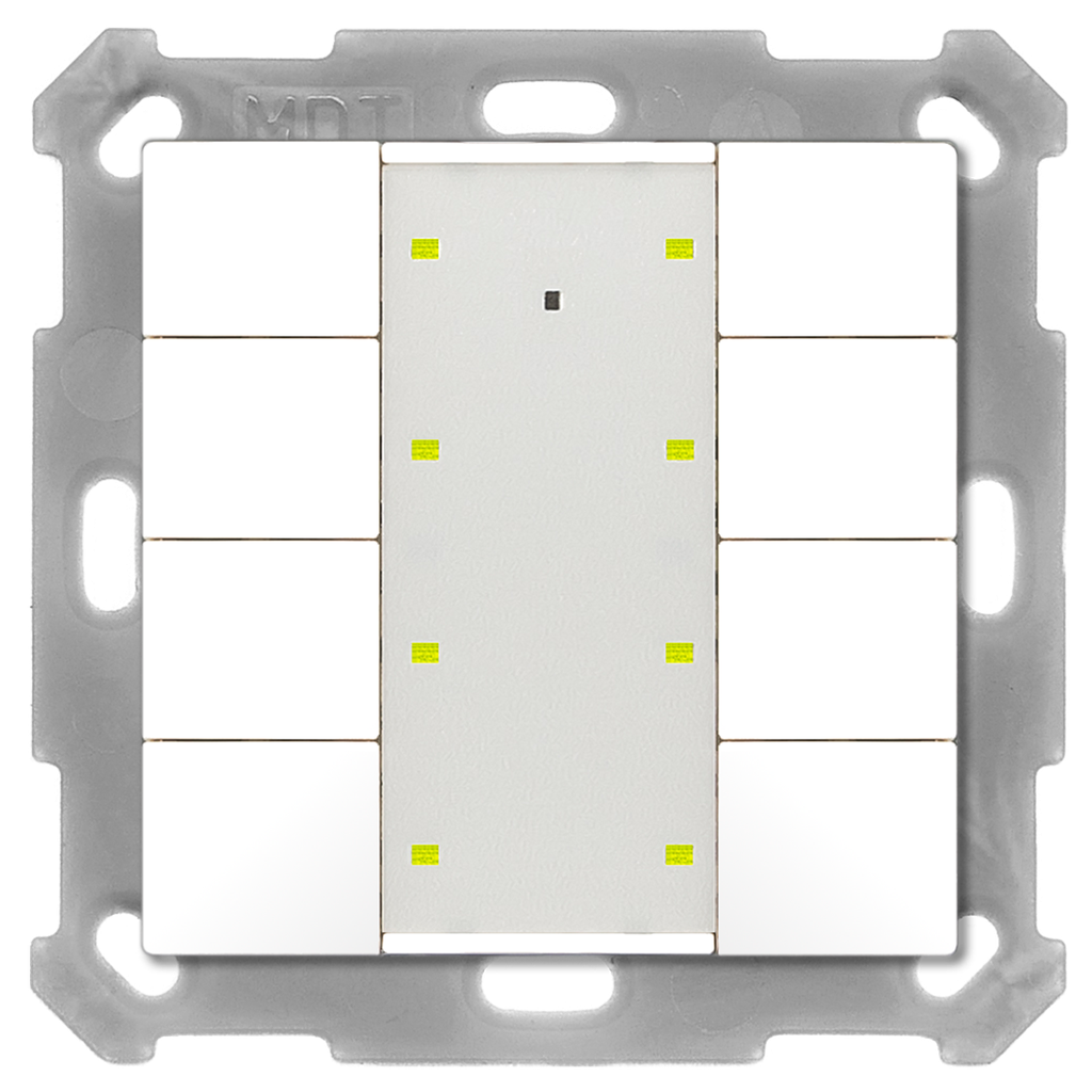 Tryckknapp Plus55 TS 8k Vit 