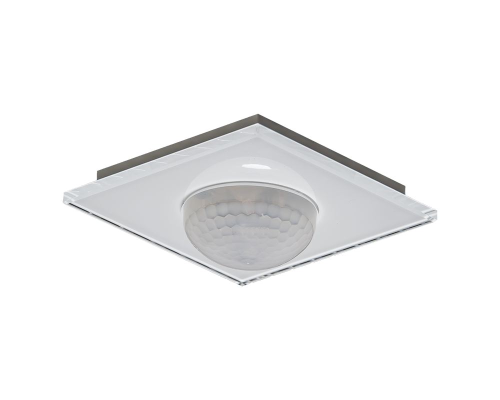 Närvarodetektor glas 360° Vit