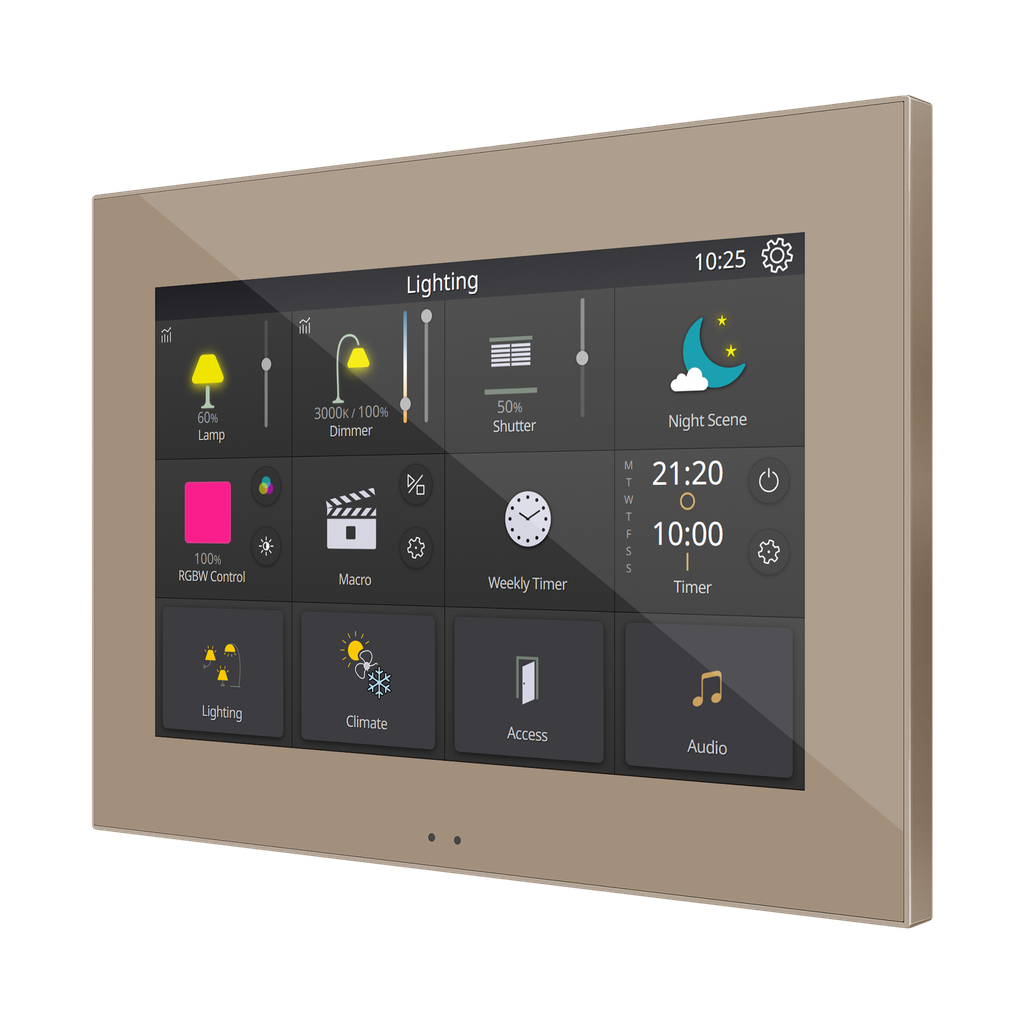 Touchpanel Z70 7" champagne