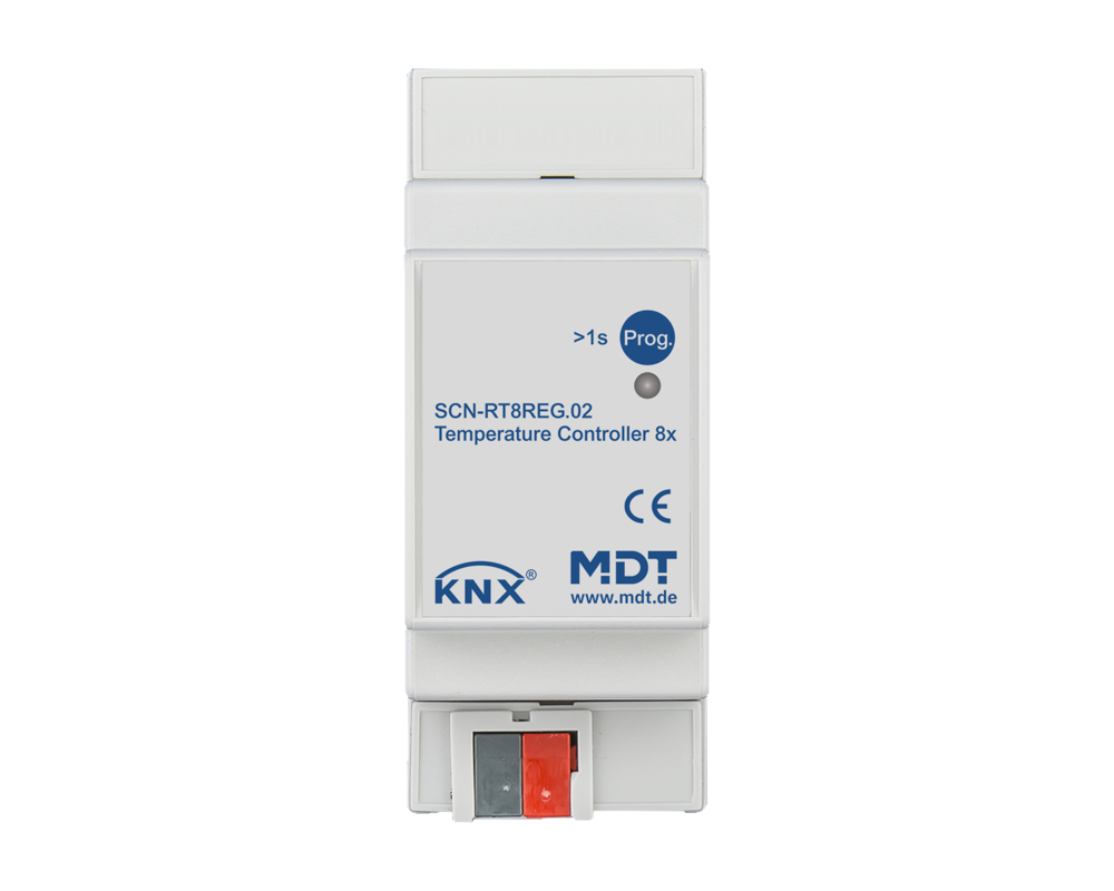 KNX Temperature Controller 8-fold, 2SU, MDRC