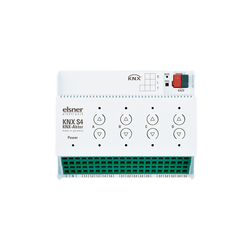 [70540] KNX Jalusiaktor, S4, 4 utgångar