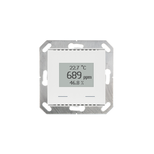 [70620] KNX Sensor Multi, AQS/TH-UP Touch, CO2/temp/luftfuktighet, med touchdisplay, renvit