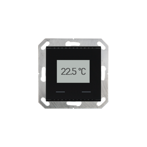 [70628] KNX Termostat, T-UP Touch, temp/display, svart