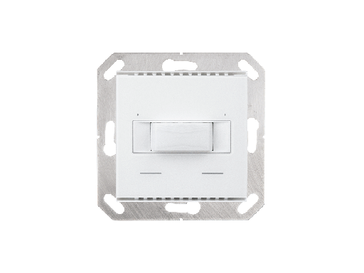 [70850] KNX Närvarodetektor, T-L-Pr-UP Touch, närvaro/ljusnivå/temp, för vägg, renvit