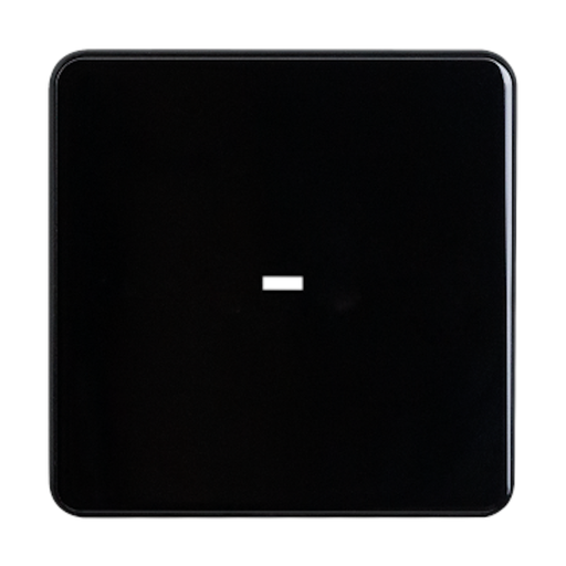 [71112] KNX Tryckknapp, eTR M1, 1 knapp, tempgivare, svart