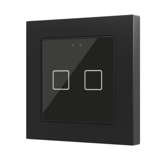 [ZVIF55X2V2A] Tryckknapp Flat55 X2 svart