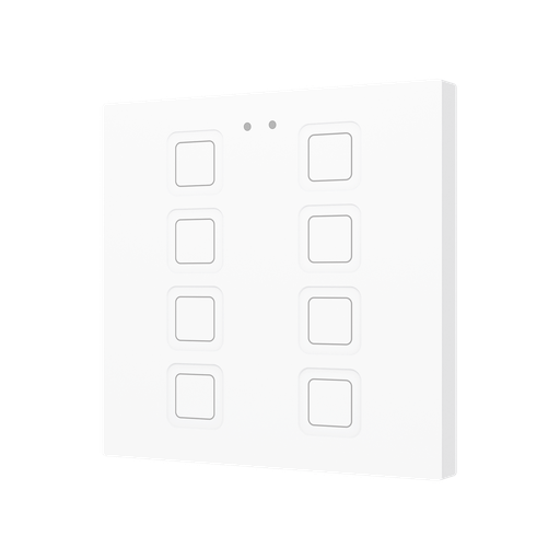 [ZVIT8W] Tryckknapp Tecla X8 vit
