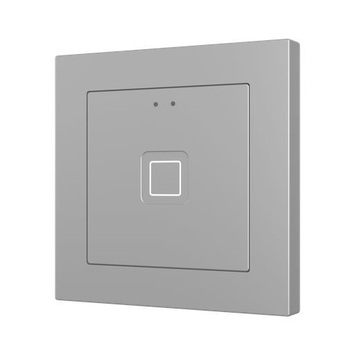 [ZVIT55X1S] Tryckknapp Tecla55 X1 silver