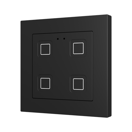 [ZVIT55X4A] Tryckknapp Tecla55 X4 svart
