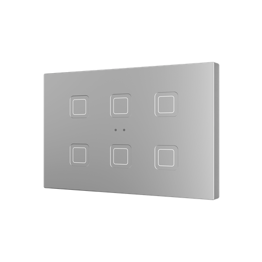 [ZVITXLX6S] Tryckknapp Tecla XL X6 silver
