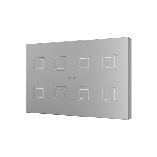 [ZVITXLX8S] Tryckknapp Tecla XL X8 silver