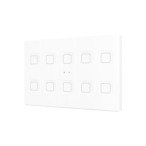 [ZVITXLX10W] Tryckknapp Tecla XL X10 vit