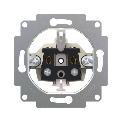 [8300003] ZS55. Schuko uttagsinsats 16 A / 250 V ~ - skruvklämmor (utan lock 8300004xx)