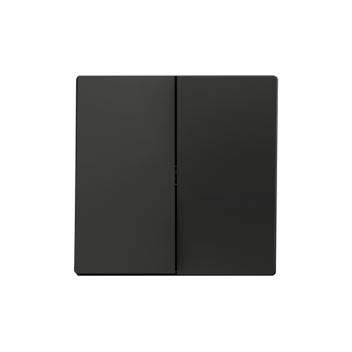 [830001905] ZS55. Dubbel strömbrytarkåpa 55x55 mm - Antracit