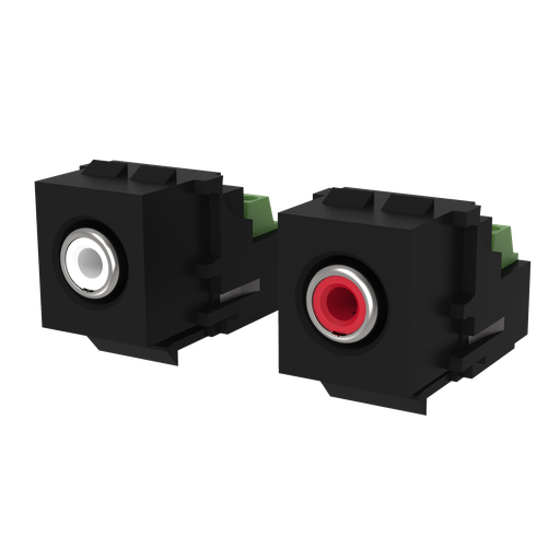 [8300051] ZS55. RCA ljud keystones