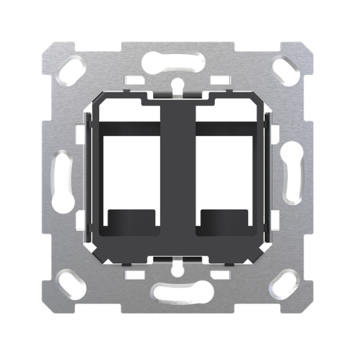 [8300037] ZS55. RJ45-kontakt – 2 insatser (utan keystone och lock 8300013xx)